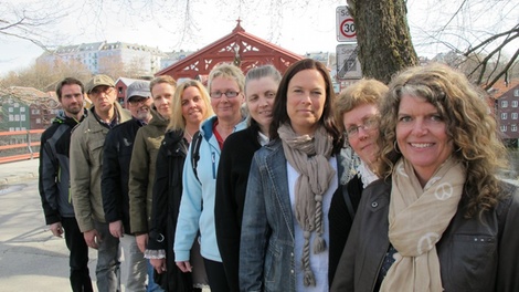 Deltakere på NAPHAs skrivekurs