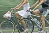 To sykler på landevei, dagslys, kvinner, fart