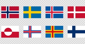 nordiske flagg