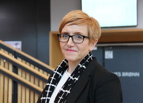 Randi-Luise Møgster, viseadministrerende direktør ved Haukeland universitetssjukehus og leder for Polyfons styringsgruppe