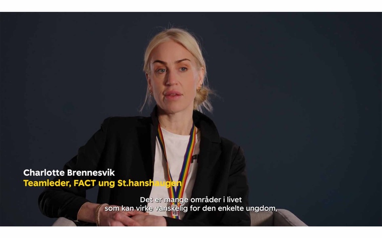 Fact ung.film- startbllde Charlotte Brennevik