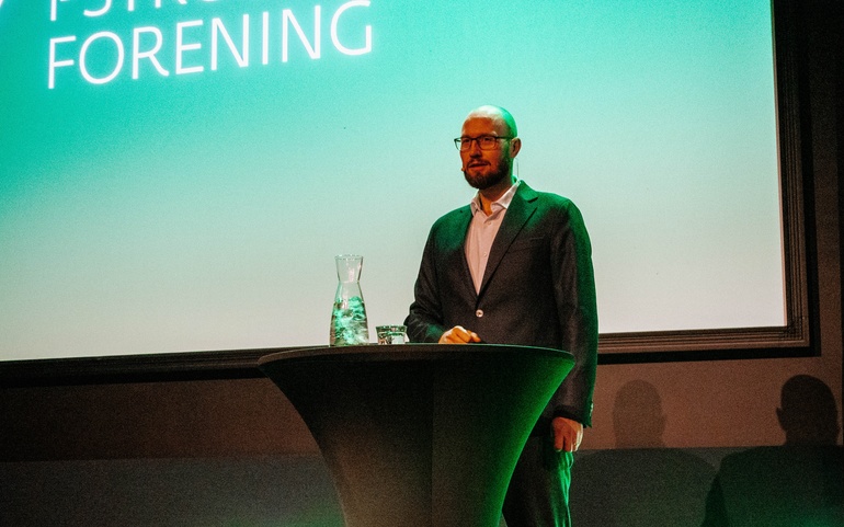 Håkon Skard, president i Norsk Psykologforening, IPS-konferansen Desember 2024