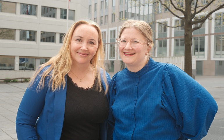 Ina Marie Bekkevold-Jernberg og Veronika Møyholm