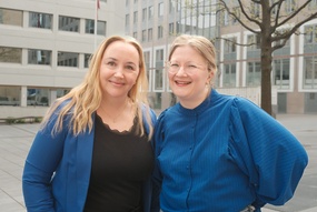Ina Marie Bekkevold-Jernberg og Veronika Møyholm