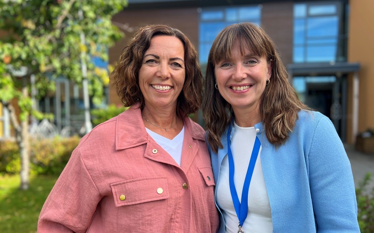 Lena Sørensen og Åse Prestvik