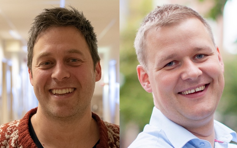 Kristen Hagen og Bjarne Hansen