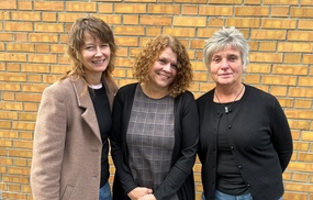 Møyfrid Kjølsdal, Hilde Våbenø Markussen og Gretha Evensen