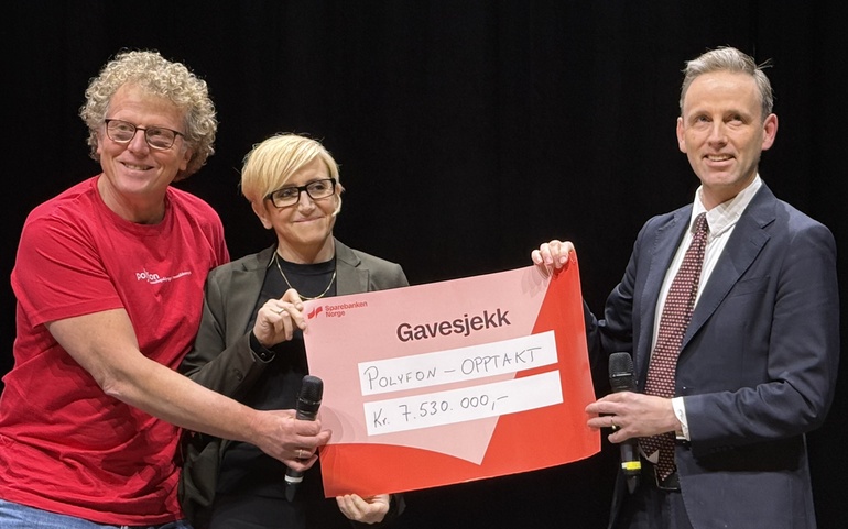 Polyfon - utdelingen