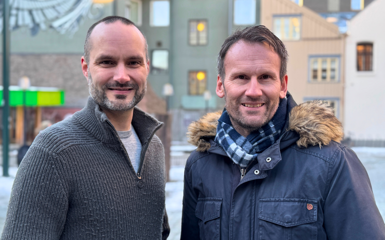 Foto av Reinertsen og Branem