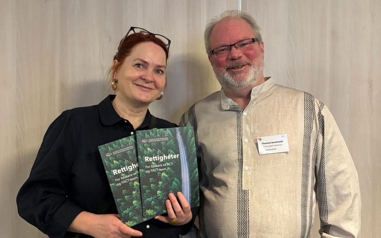 Trine Pettersen og Thomas Weinholdt