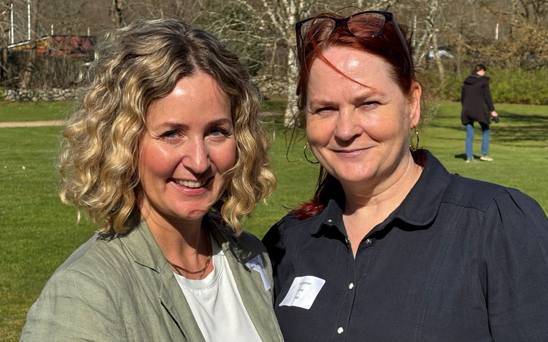 Kristin Mjåset Hjertø og Trine Pettersen