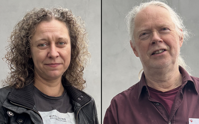Wanja Knoph og Trond Hatling