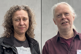 Wanja Knoph og Trond Hatling