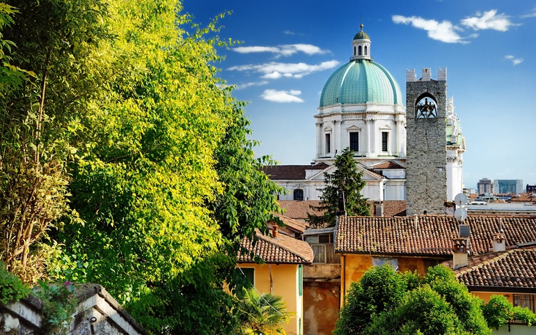 View of Cathedral in Brescia