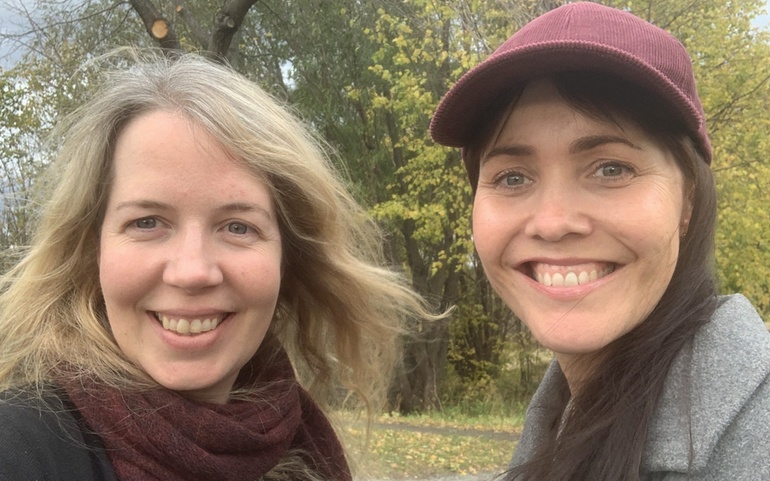 Heidi og Victoria