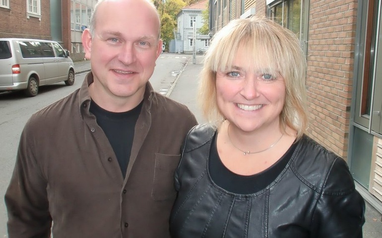 Trond Asmussen (t.v.) og Anne Cathrine Svenning