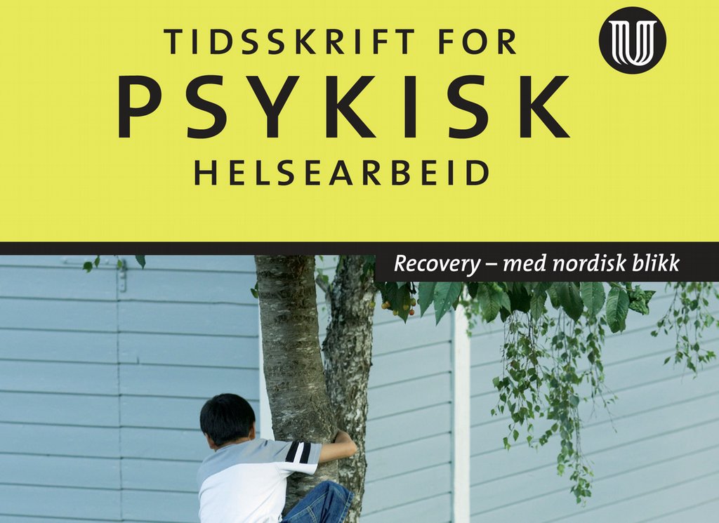 Recovery Med Nordisk Blikk - NAPHA Nasjonalt Kompetansesenter For ...