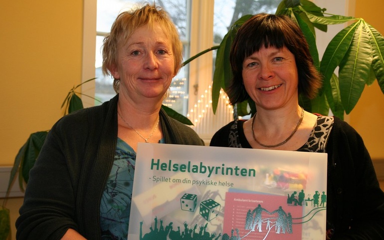 Lise Johansson (t.v.) og Hilde Hem 