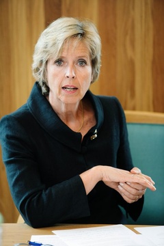 Helseminister Anne-Grete Strøm-Erichsen 
