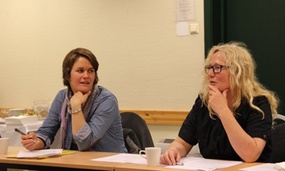 Cecilie Evju og Elin Egeland