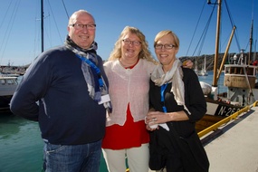 F.v. Jacob Henningsen, Jorun Winther og Beathe Nilsen. 