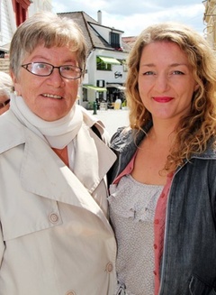 F.v. Solfrid Lillebø og Åse Skjølberg 