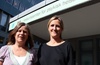 F.v. Inger Hagen og Ellen Eriksen ved PIO-senteret i Oslo