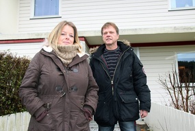 Gry Øien (t.v.) og Nils Ørnhoft