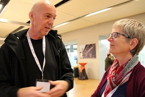 Audun Pedersen og Carol Harvey