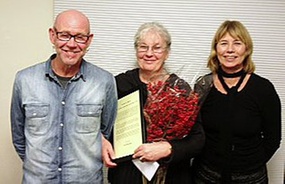 F.v. Bengt Karlsson, Berit Bryn-Jensen og Inger Beate Larsen