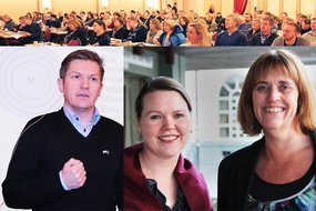 Andreas Tjernsli, Kaja Sillerud og Karin Gravbrøt