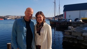 Sverre Veiset og Anne Mette Nerbøberg.