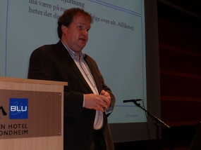 Dagfinn på Erfaringskonferansen 2010