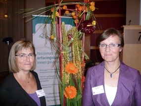 Liv Stokkenes Jacobsen (t.v.) og May Kristin Sæther