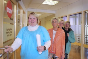 Trine Benthe Brimestad, Åse Strokkenes, Ragnhild Støle og Tove Glomsaker