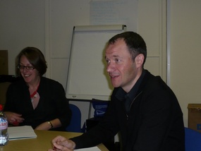 Lesley Smith og Simon Bradstreet