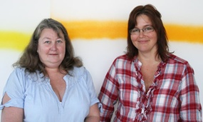  Gunn Helen Kristiansen(50) og Gunn-Marit Uverud(43). 