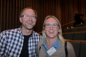 Arve Almvik og Christine Øye