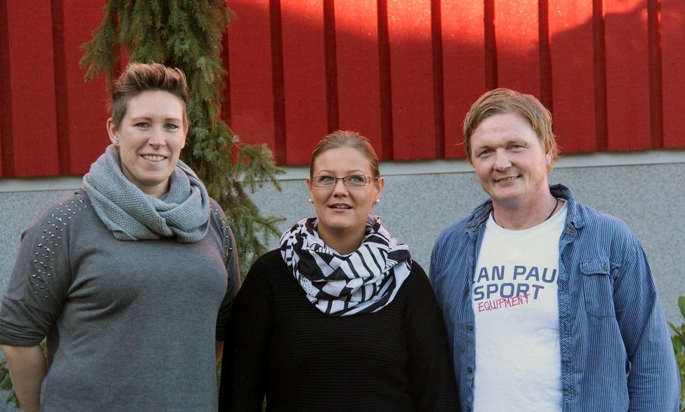 F.v. Barbro Aaberg, Yvonne Lunde Håland og Jan Ivar Ekberg