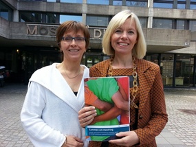 Ann Nordal (t.v.) og Anette Mjelde