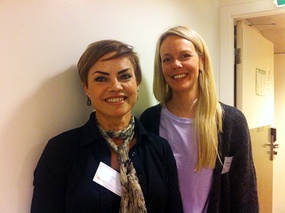 Charlotte Chadis og Cathrine Lyse