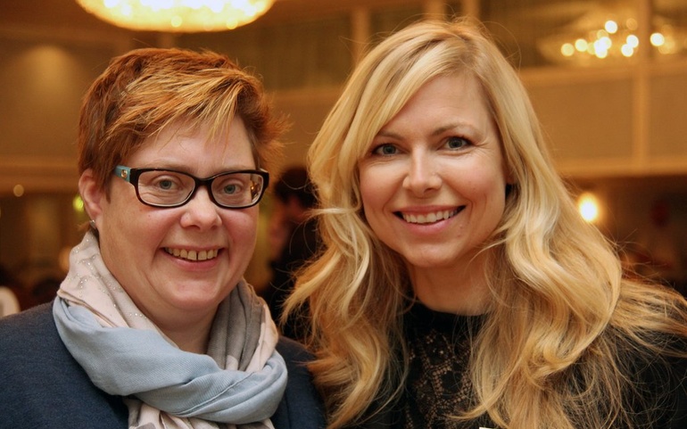 Ann-Mari Lofthus (t.v.) og Kristin Heiervang