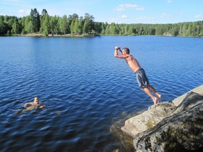 Bading Nøklevann Oslo