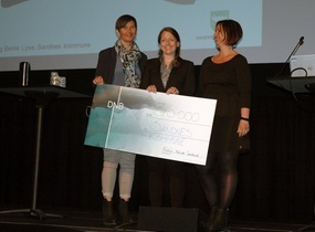 Dagrunn Sømme (t.v.), Bente Lyse, og Trude Lønning