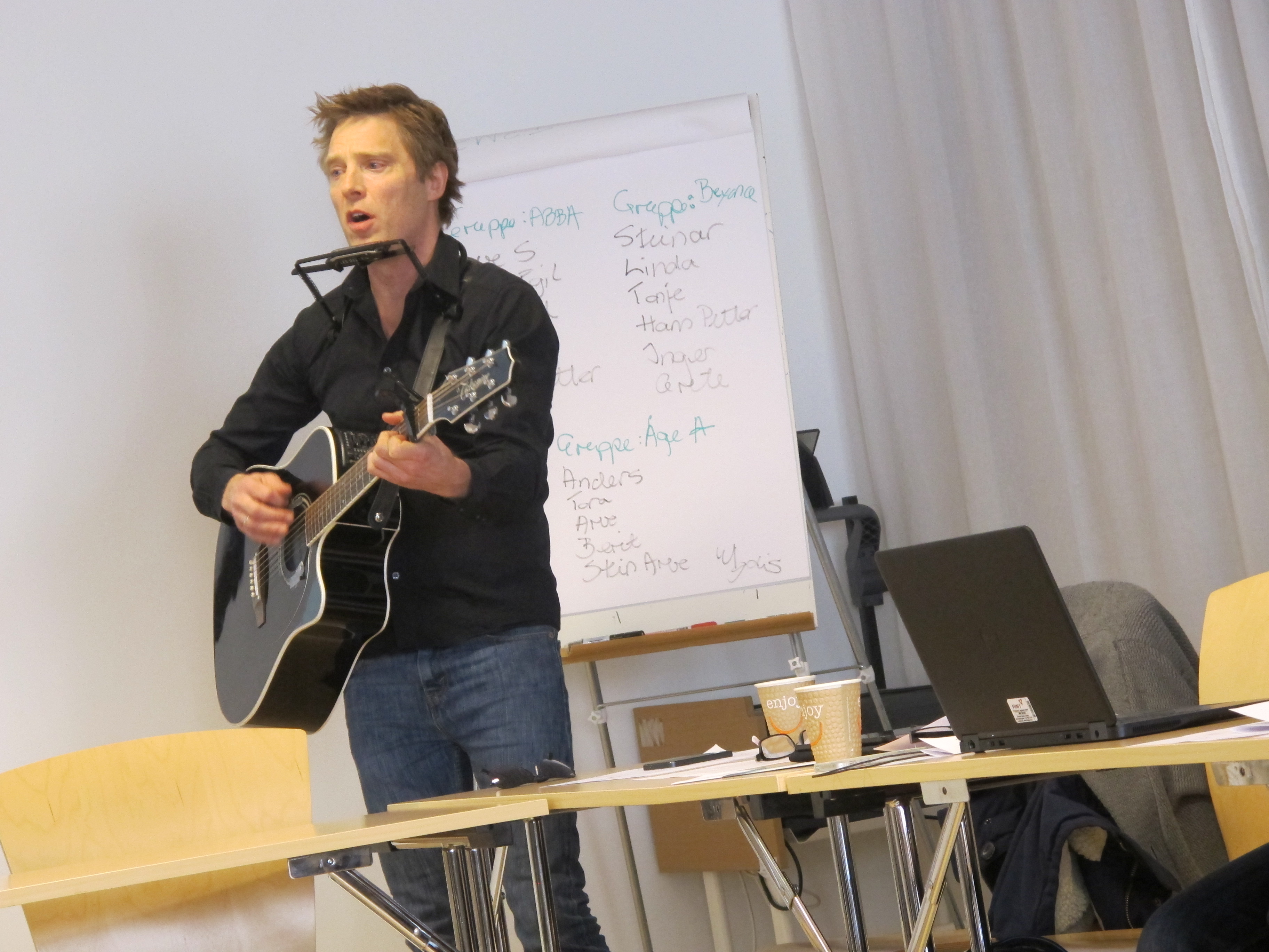 Jens Petter Grønnesby, Musikkterapeut ved St. Olavs Hospital