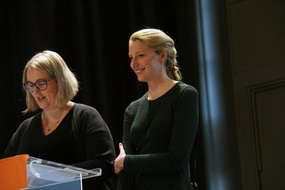 Synnøve Åsebø og Mona Grivi Norman
