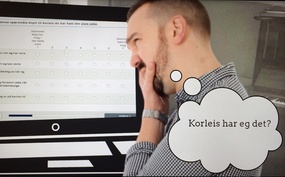 Foto fra infovideo om NORSE(Norwegian Outcome Response System for Evaluation)