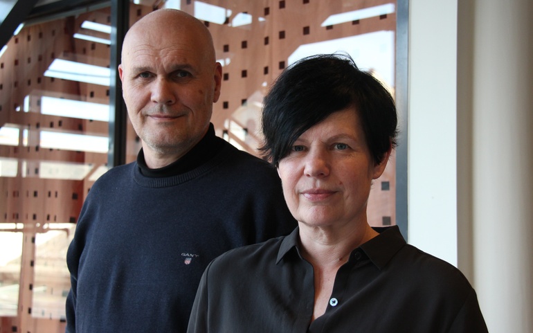 Fred Rune Rahm (Korus) og Anne Jensen (KS)