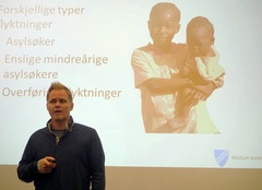 Rune Johannessen, programrådgiver i Flyktningtjenesten i Modum kommune