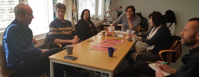 NAPHA på besøk hos Mestringsenheten for rus- og psykisk helse i Bydel Gamle Oslo